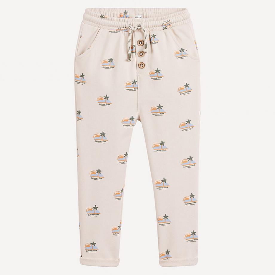 La Redoute Collections  Lot de 2 sarouels en molleton imprimé 