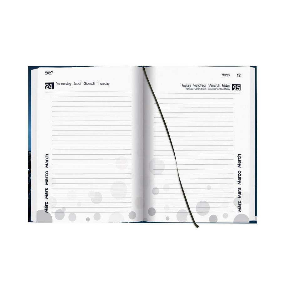 Biella Agenda scolaire mydiary 1 jour par page, City  
