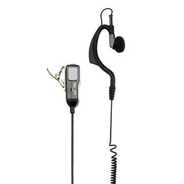 Midland MA21-SX Kopfhörer Kabelgebunden Ohrbügel Schwarz, Grau