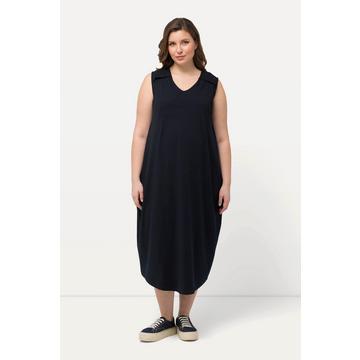 Robe Bellieva en jersey sans manches avec système d'ouverture permettant l'allaitement - style cache-cœur