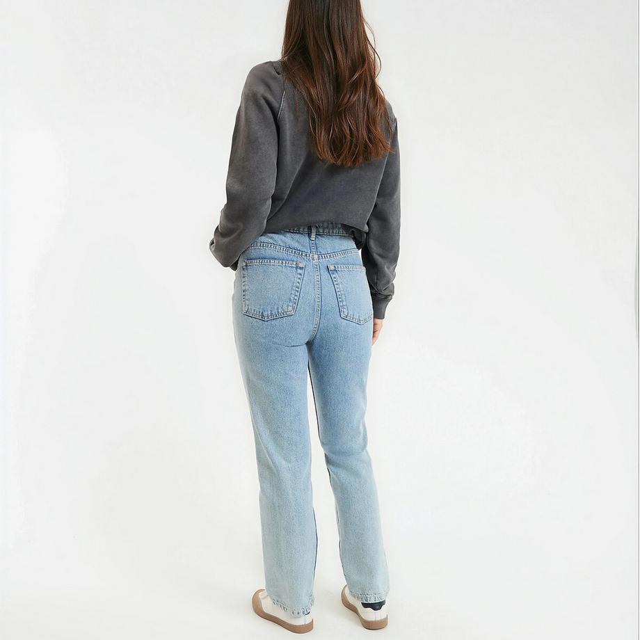 La Redoute Collections High Waist Regular Fit Jeans  