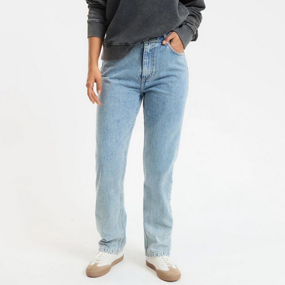 La Redoute Collections High Waist Regular Fit Jeans  