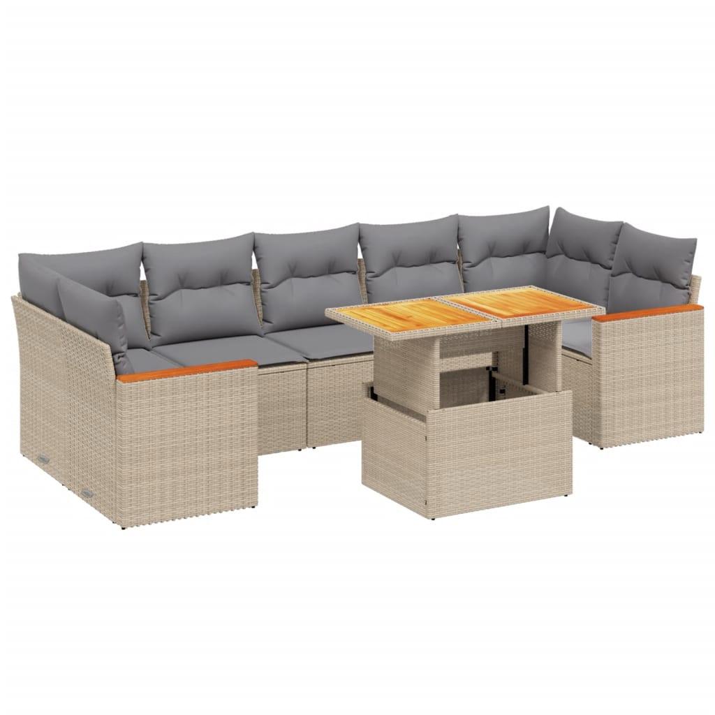 VidaXL Garten sofagarnitur poly-rattan  