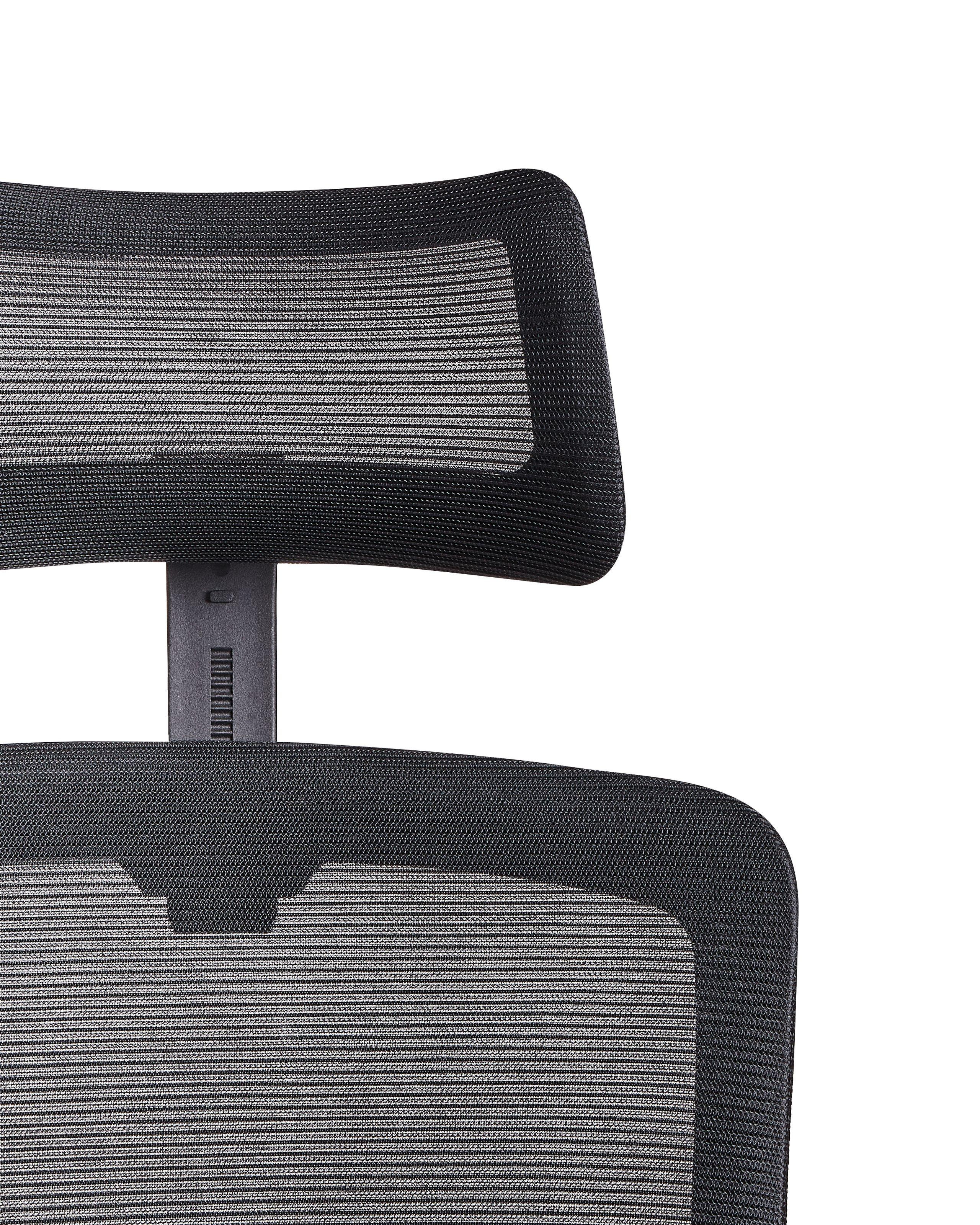 Beliani Chaise de bureau en Tissu maillé Moderne MONARCH  