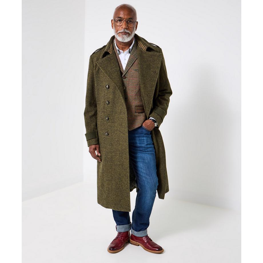 Joe Browns Manteau croisé à épaulettes et doublure contrastante  