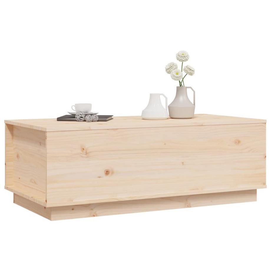 VidaXL Table basse bois  