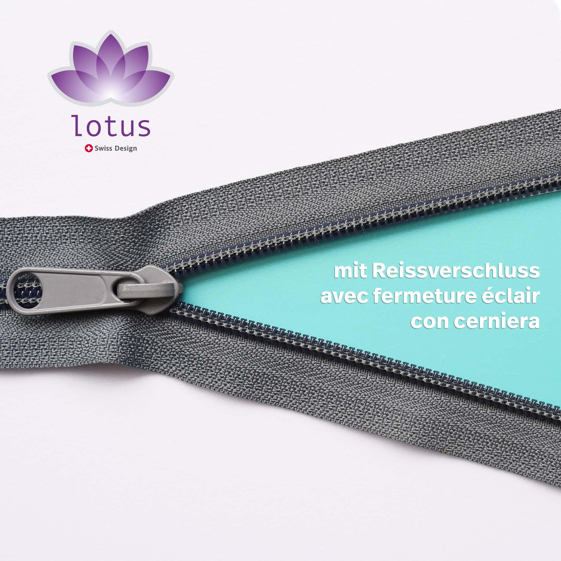 Lotus Bettwaren Christo Housse de coussin satin  