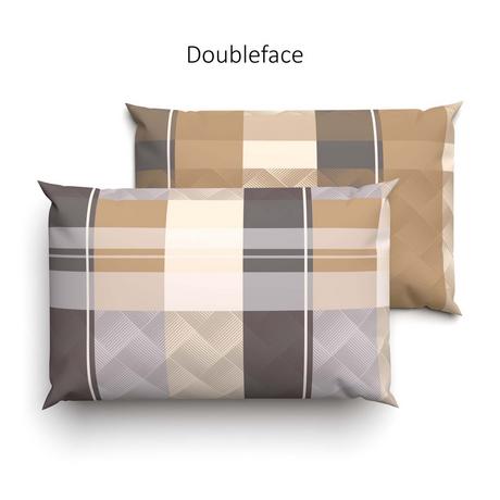 Lotus Bettwaren Christo Housse de coussin satin  