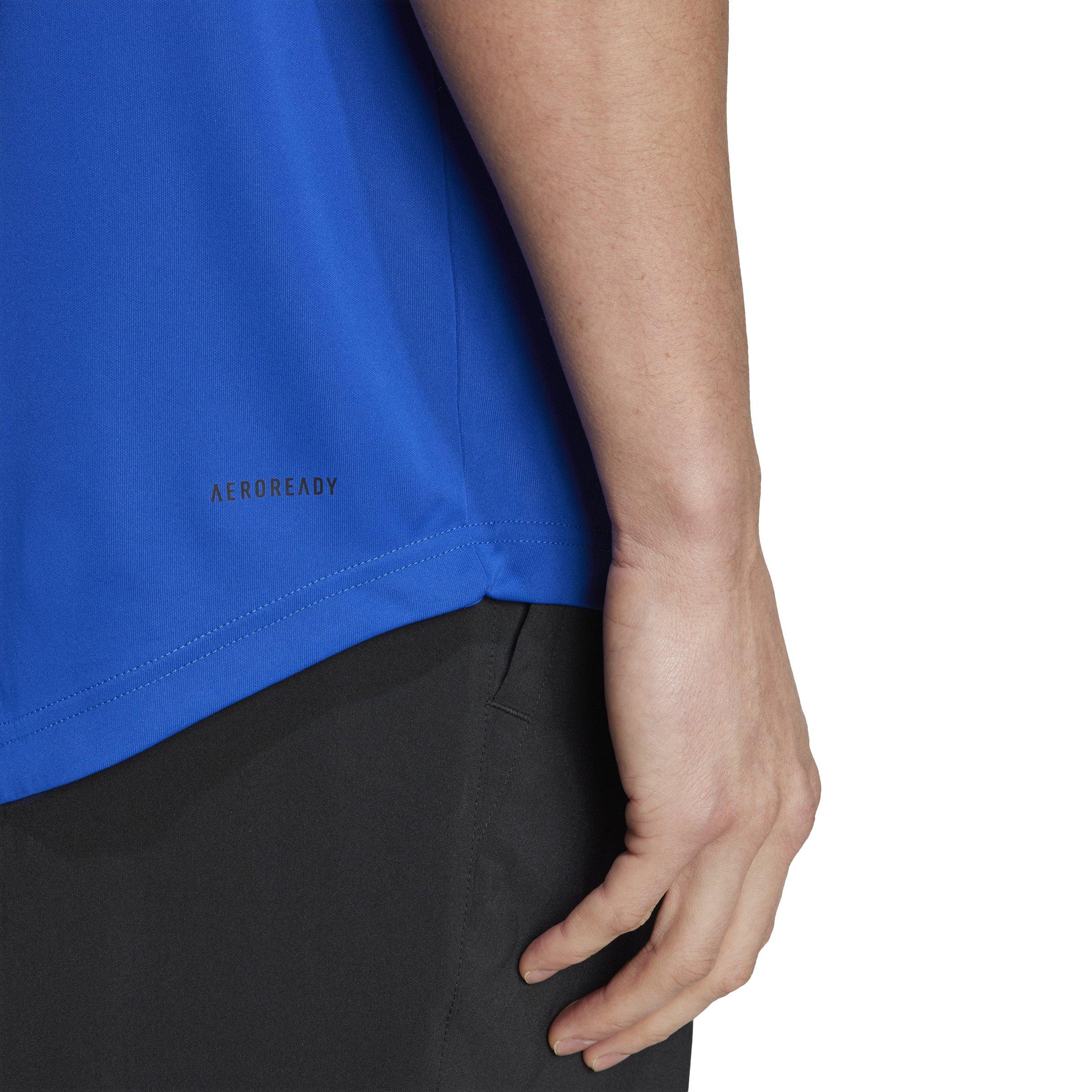 adidas  Club 3-Streifen Tennis T-Shirt Royal 