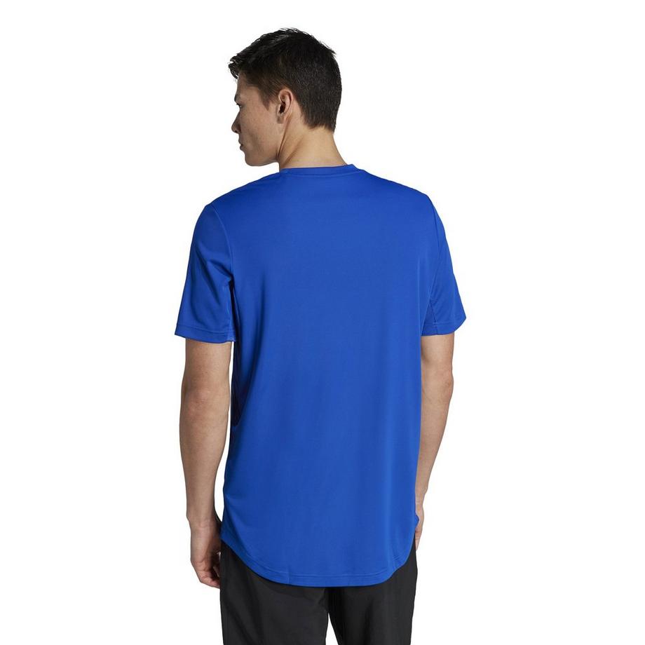 adidas  Club 3-Streifen Tennis T-Shirt Royal 
