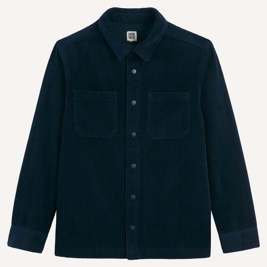 La Redoute Collections  Langärmeliges Überhemd aus Samt 