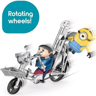 Mattel  GMF15 - Minions Movie Moments Gru mit Pedal-Power 