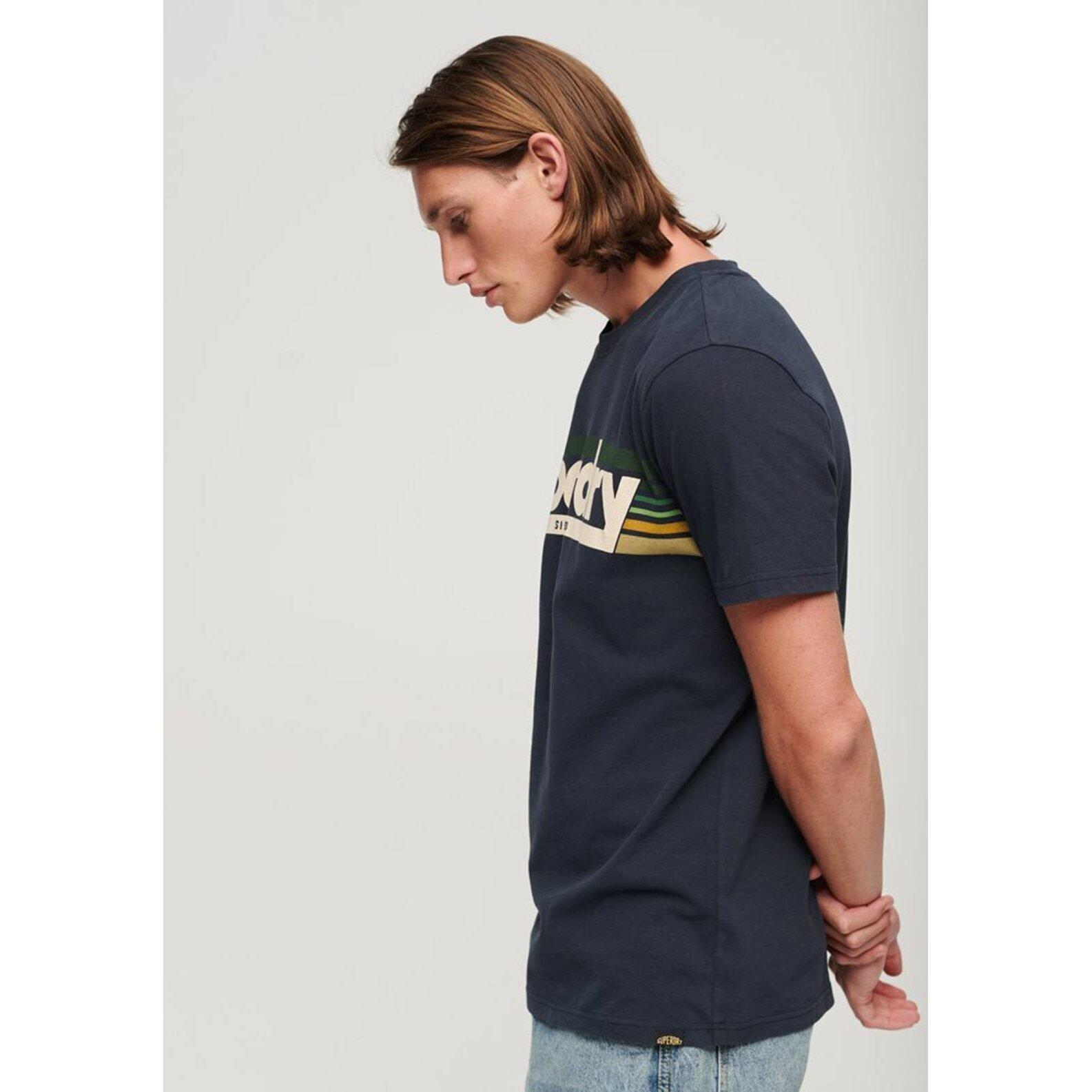 Superdry  T-Shirt Terrain Striped 