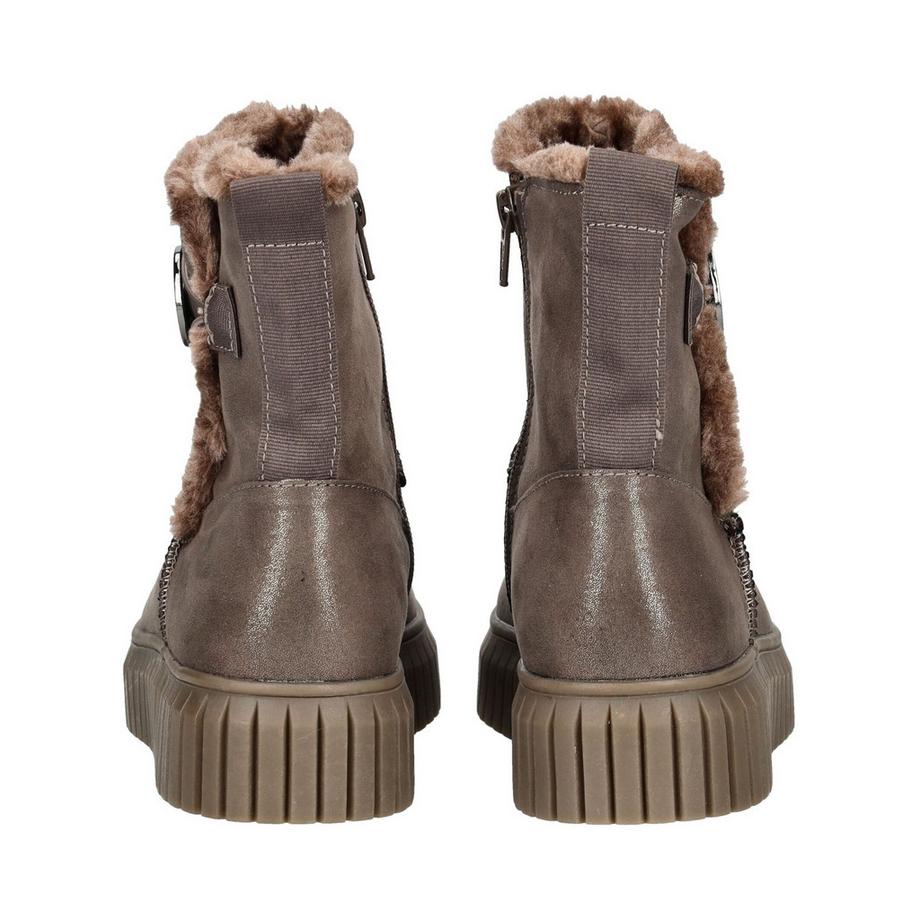 s. Oliver Stiefelette mit Kunstfellbesatz  