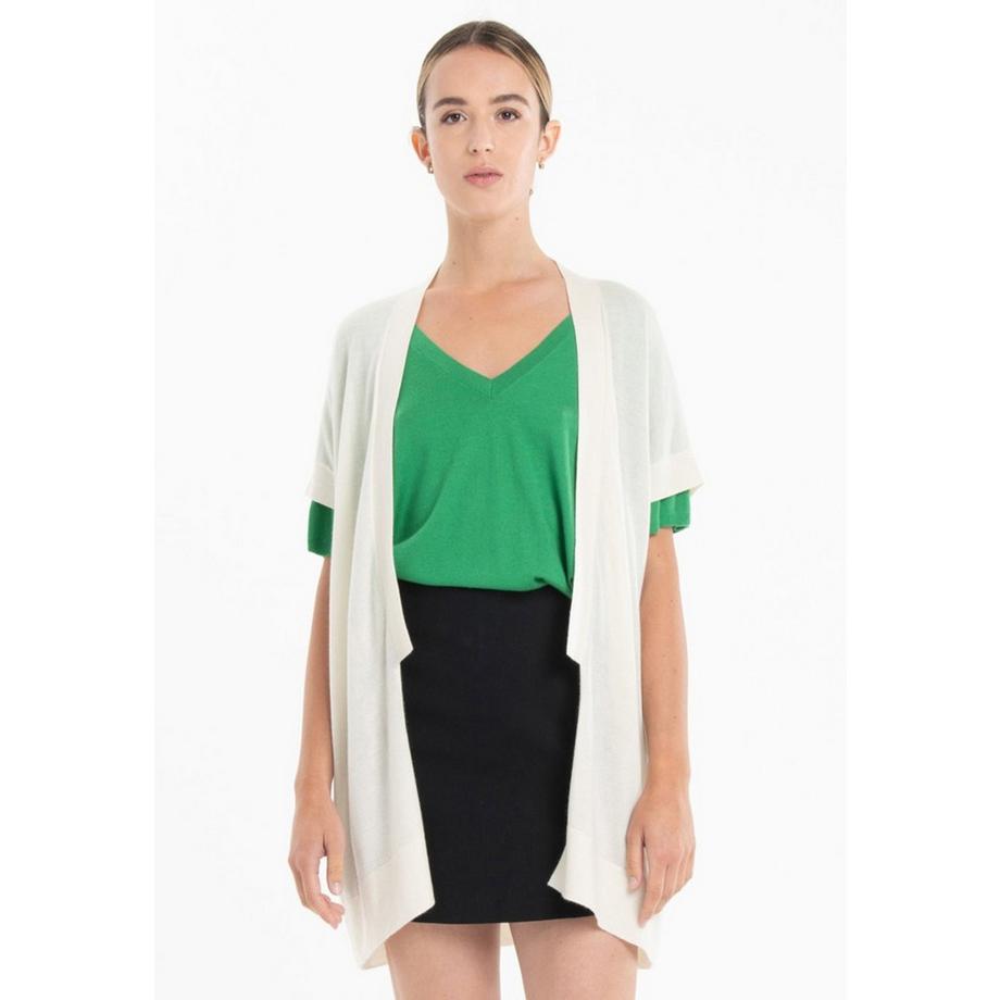 Studio Cashmere8 Kimono 2-fädiges ultrafeines Kaschmir Wolle  