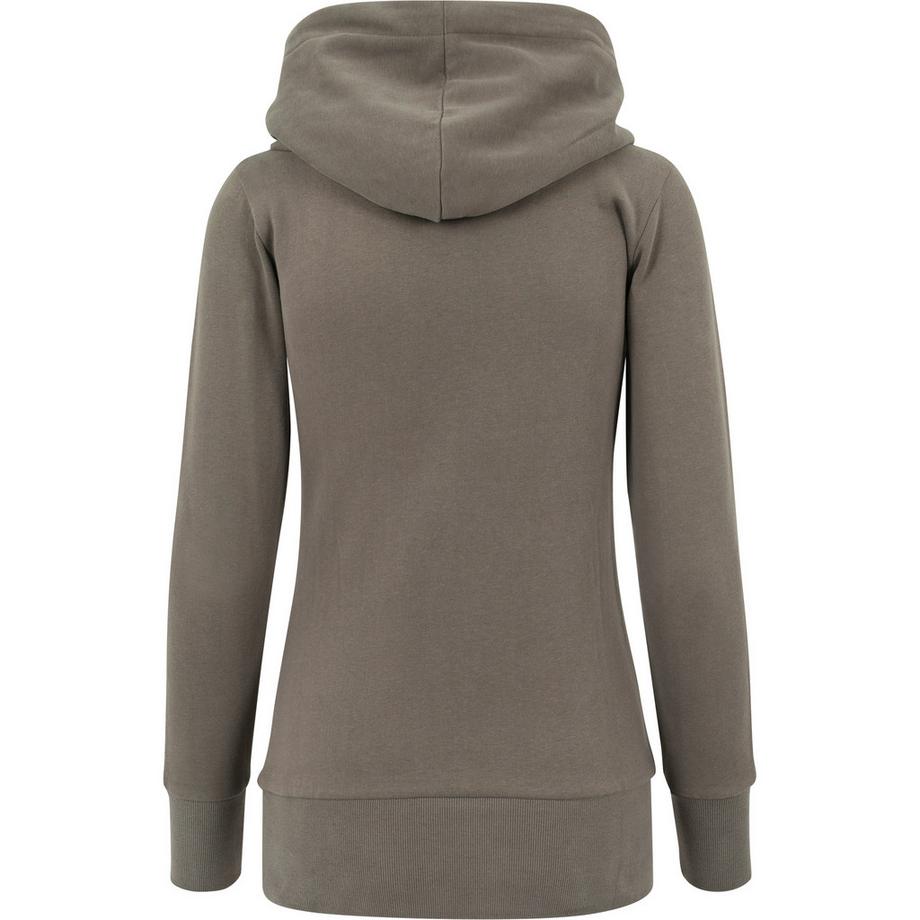 URBAN CLASSICS Felpa con Cappuccio Long Logopatch  