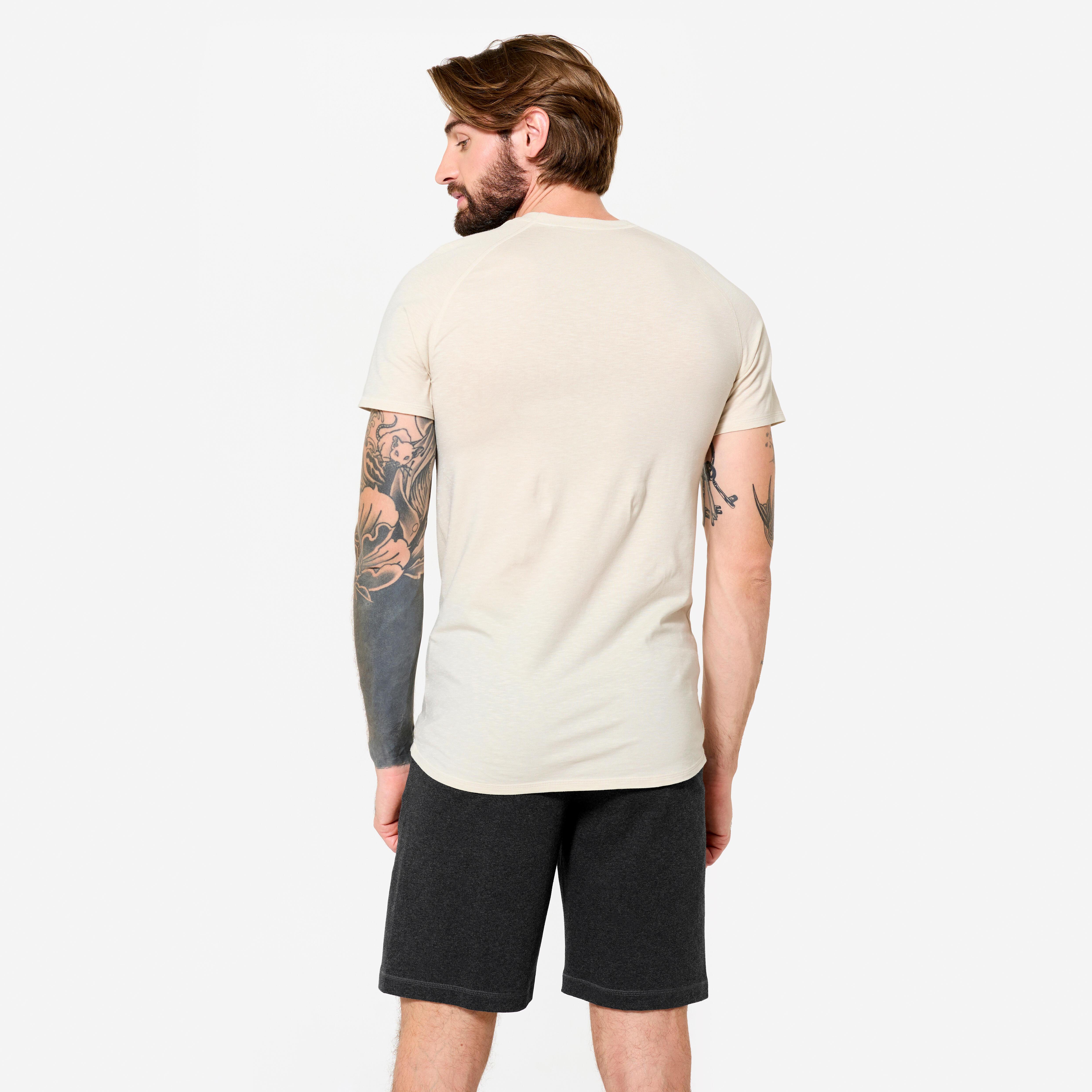 KIMJALY  T-shirt homme regular fit coton 