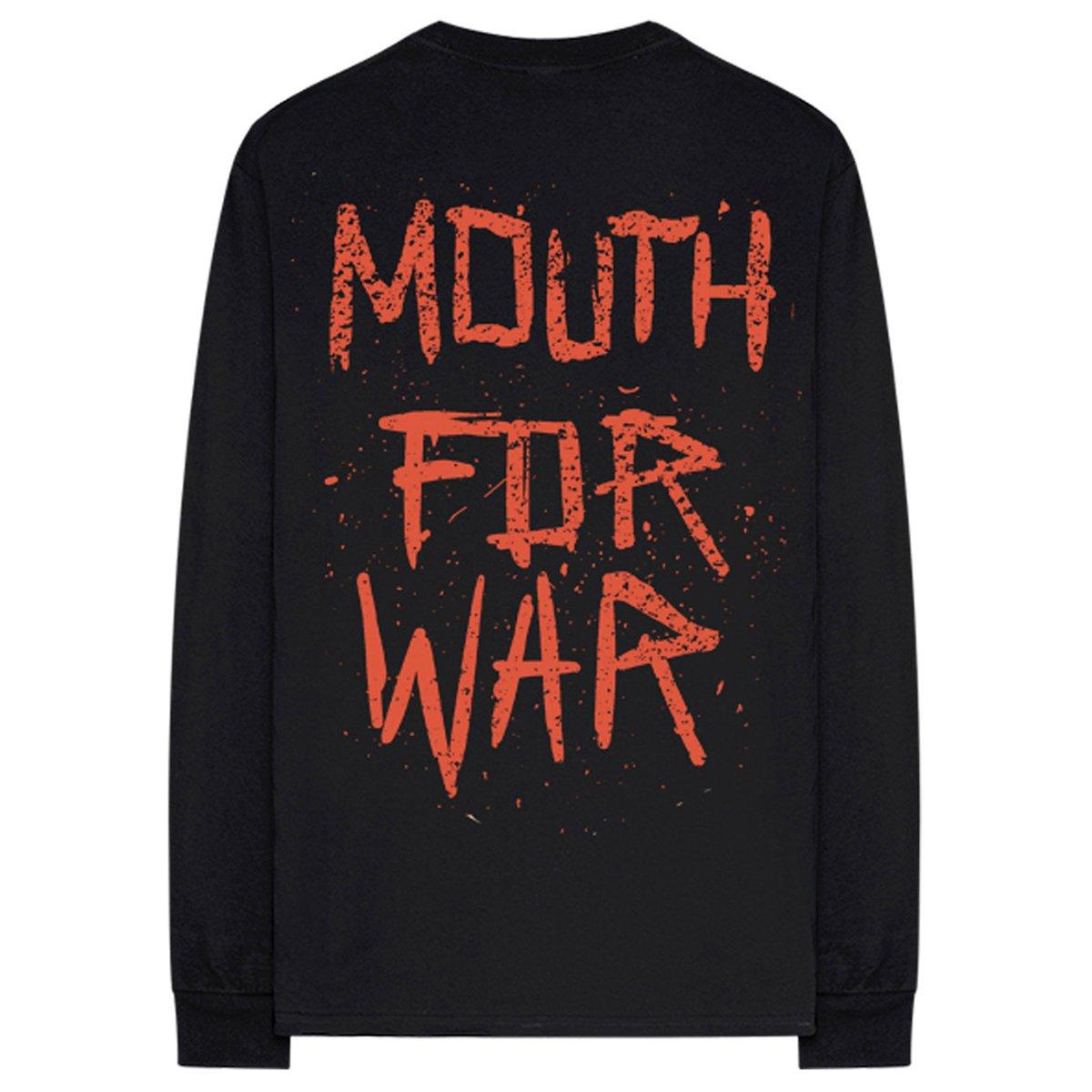 Pantera Mouth For War T-Shirt Maniche Lunghe  