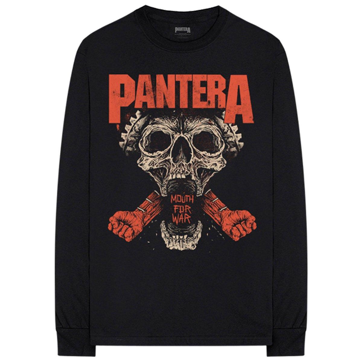 Pantera Mouth For War T-Shirt Maniche Lunghe  