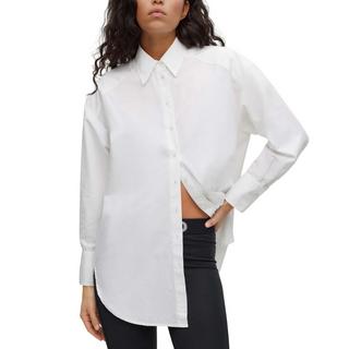 HUGO Ennia Chemise Oversized Col Boutonné  