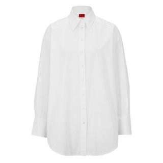 HUGO Ennia Chemise Oversized Col Boutonné  