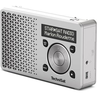 TechniSat  DAB+ Radio DigitRadio 1 Silber 