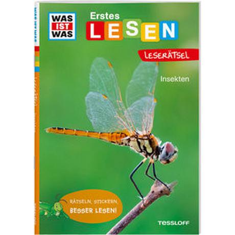 WAS IST WAS Erstes Lesen. Leserätsel Insekten Braun, Christina; Gerstner, Marie (Illustrationen); Stenzel, Annelie (Illustrationen) Copertina rigida 