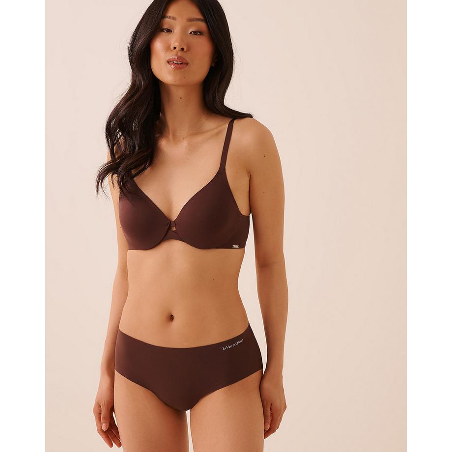 Soutien-gorge sans doublure armatures coussinées