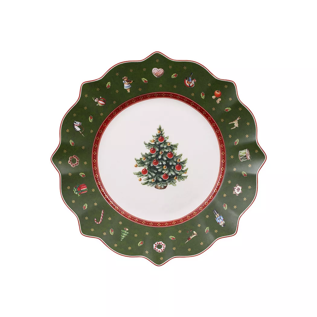 VILLEROY & BOCH Toy's Delight Frühstücksteller 24cm  dunkelgrün