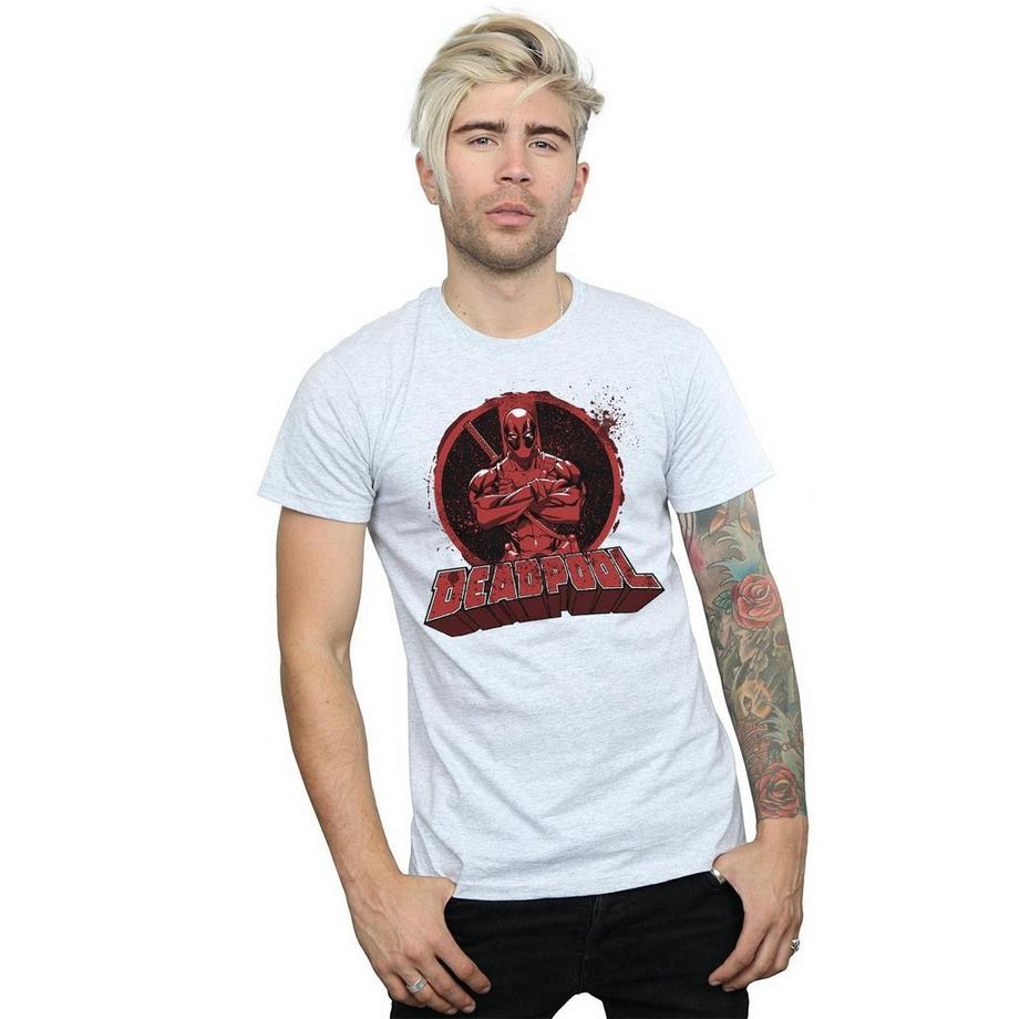 Deadpool Arms Crossed T-Shirt  