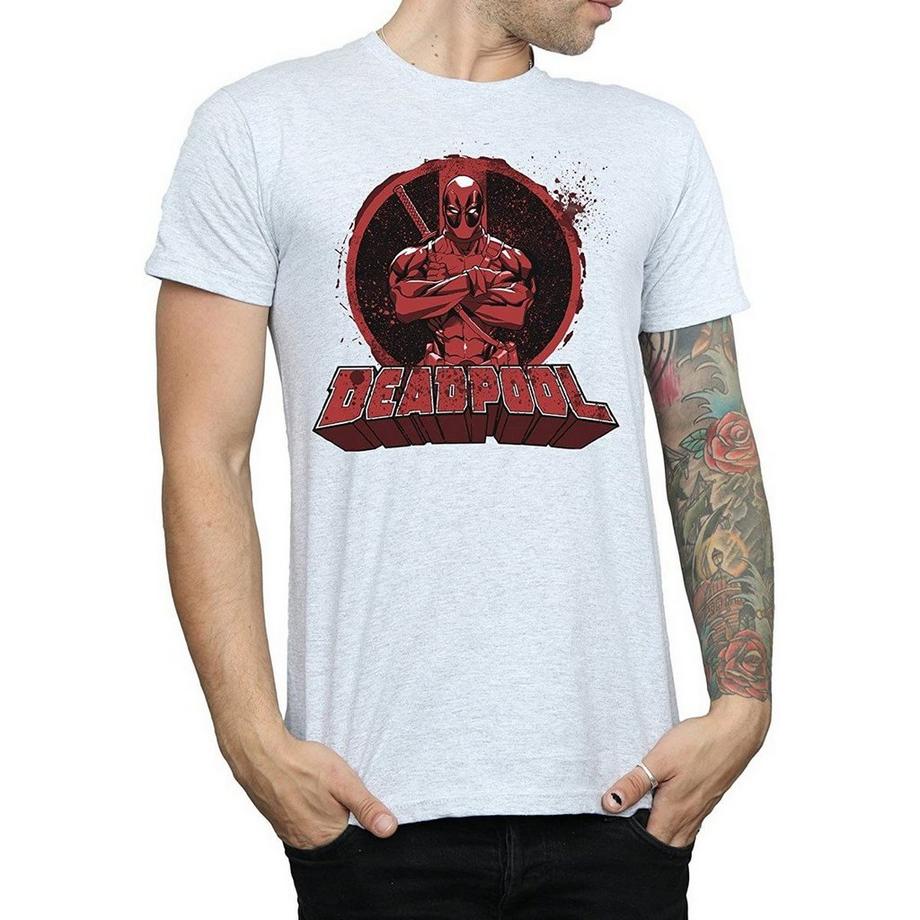 Deadpool Arms Crossed T-Shirt  