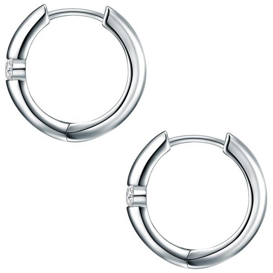 Trilani  Femme Créoles en argent 