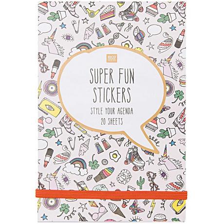 RICO-Design  Rico Design 99001.65.24 sticker decorativi Carta, Plastica Multicolore 700 pz 