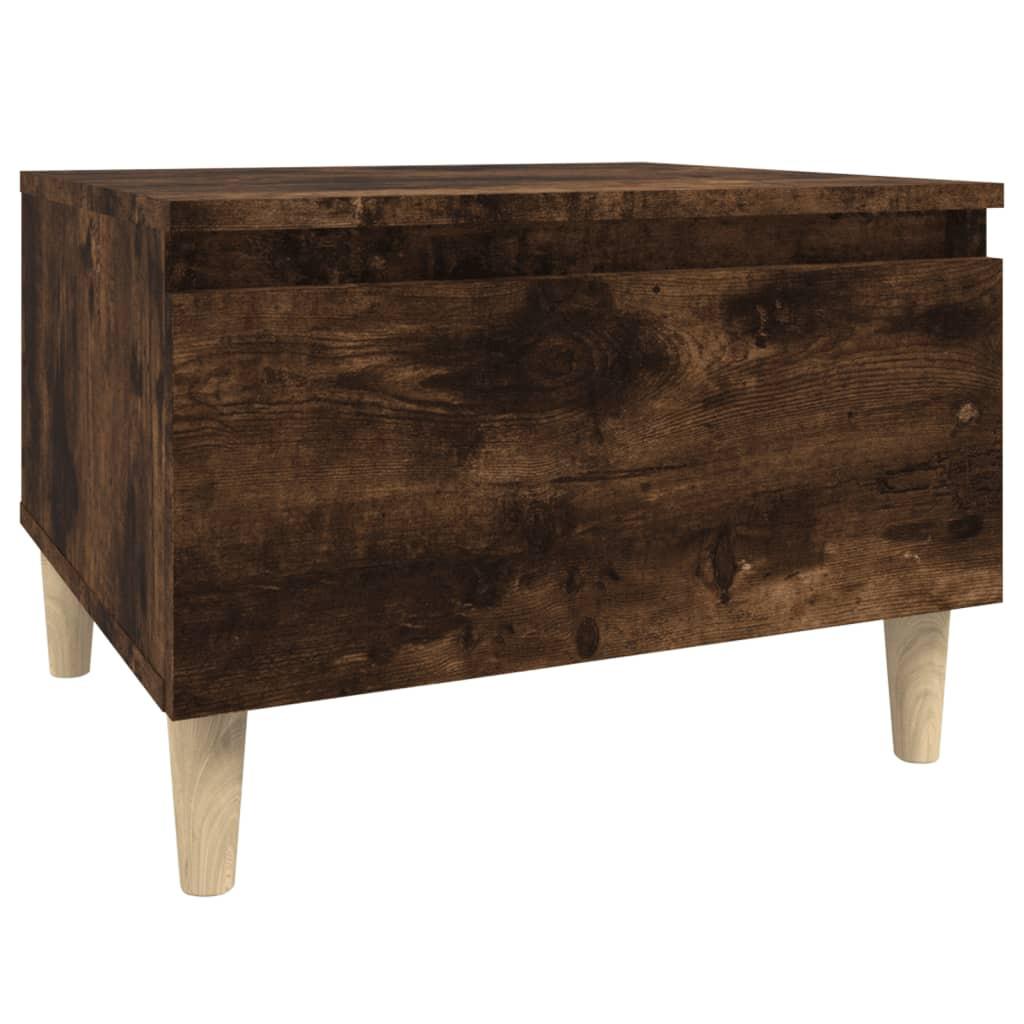 VidaXL Table d'appoint bois d'ingénierie  