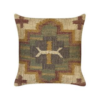 Beliani Coussin en Jute Boho PULICAT  