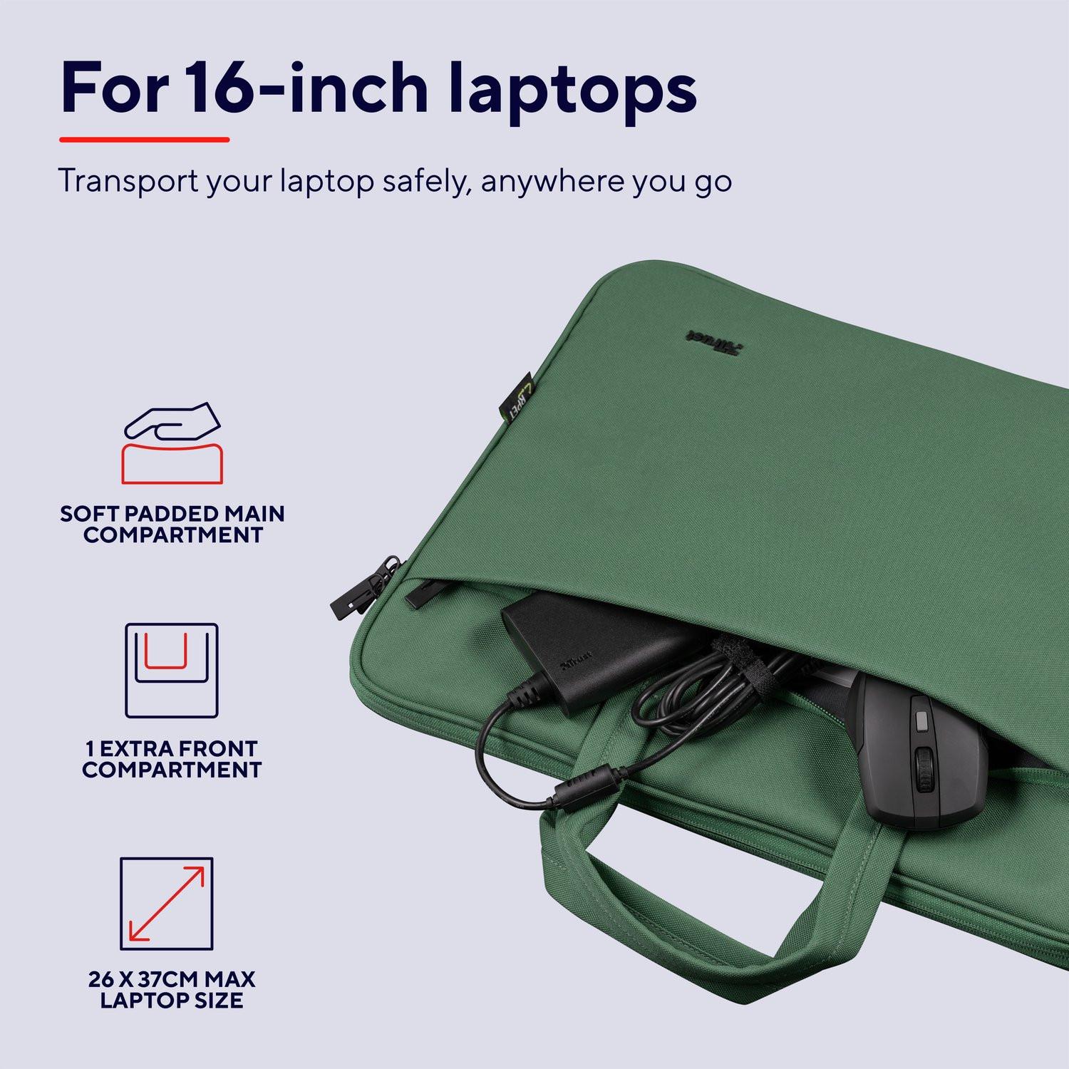 Trust  Tasche für 16'' Computer Bologna 