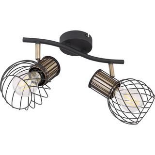 mutoni Spot Argusto métal noir mat 2xE27  