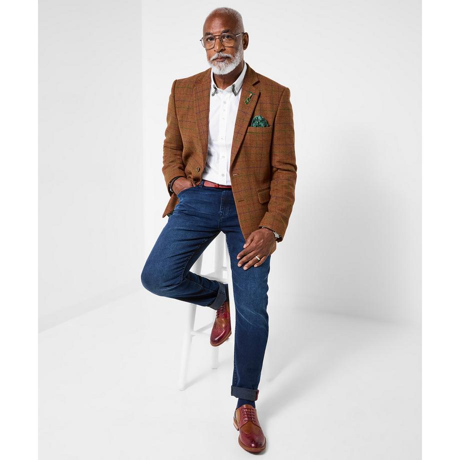 Joe Browns Blazer Carreaux Chic Décontracté  