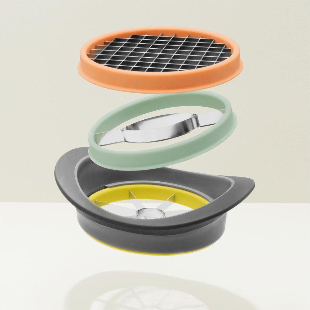 Berghoff Gemüseschneider Leo Line Set, mehrfarbig  