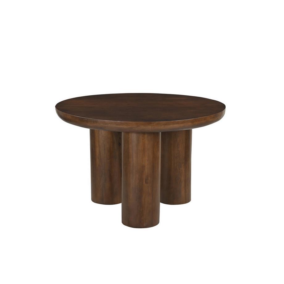 mutoni Table de salle à manger Arcos Triple brune ronde120  