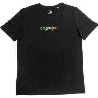 Bob Marley One Love T-Shirt Ricamata  