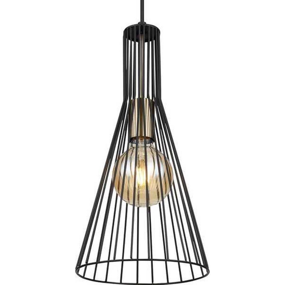 mutoni Hängeleuchte Metall  1xE27  