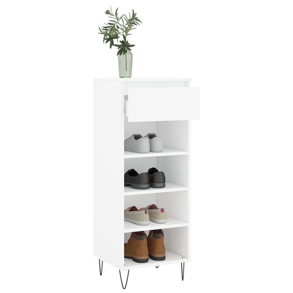 VidaXL Armoire à chaussures bois d'ingénierie  