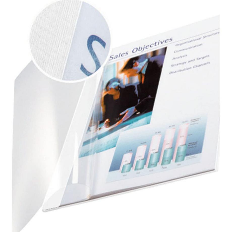 Leitz  LEITZ Buchbindemappen Soft Cover A4 73980095 schwarz, 3.5mm, Leinen 10 Stk. 