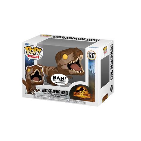 Funko  POP - Movies - Jurassic World - 1217 - Atrociraptor (Red) - BAM Exclusive Edition 