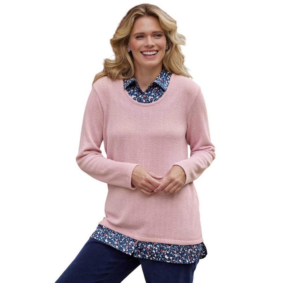 Atlas For Women Pullover 2 In 1  