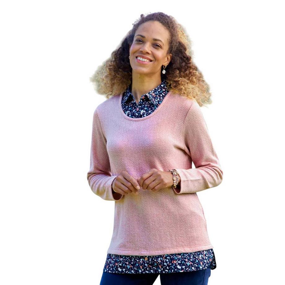 Atlas For Women Pullover 2 In 1  