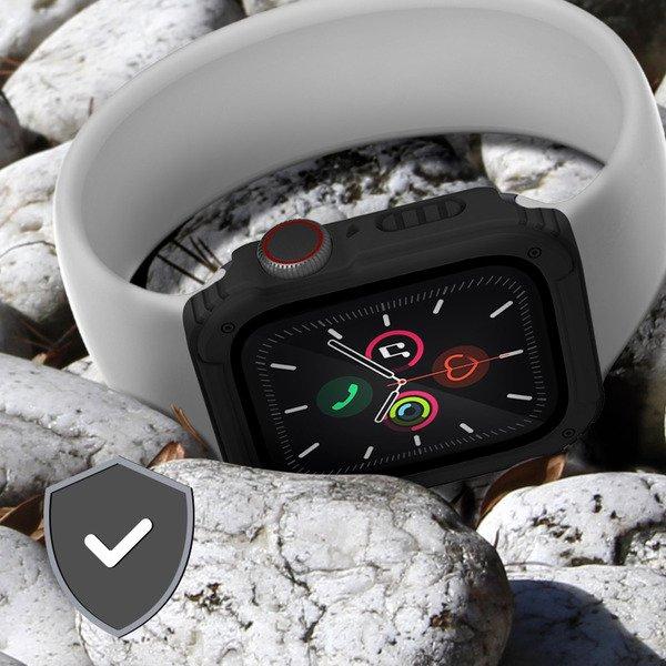 Avizar  Coque Intégrale Apple Watch 40mm Noire 