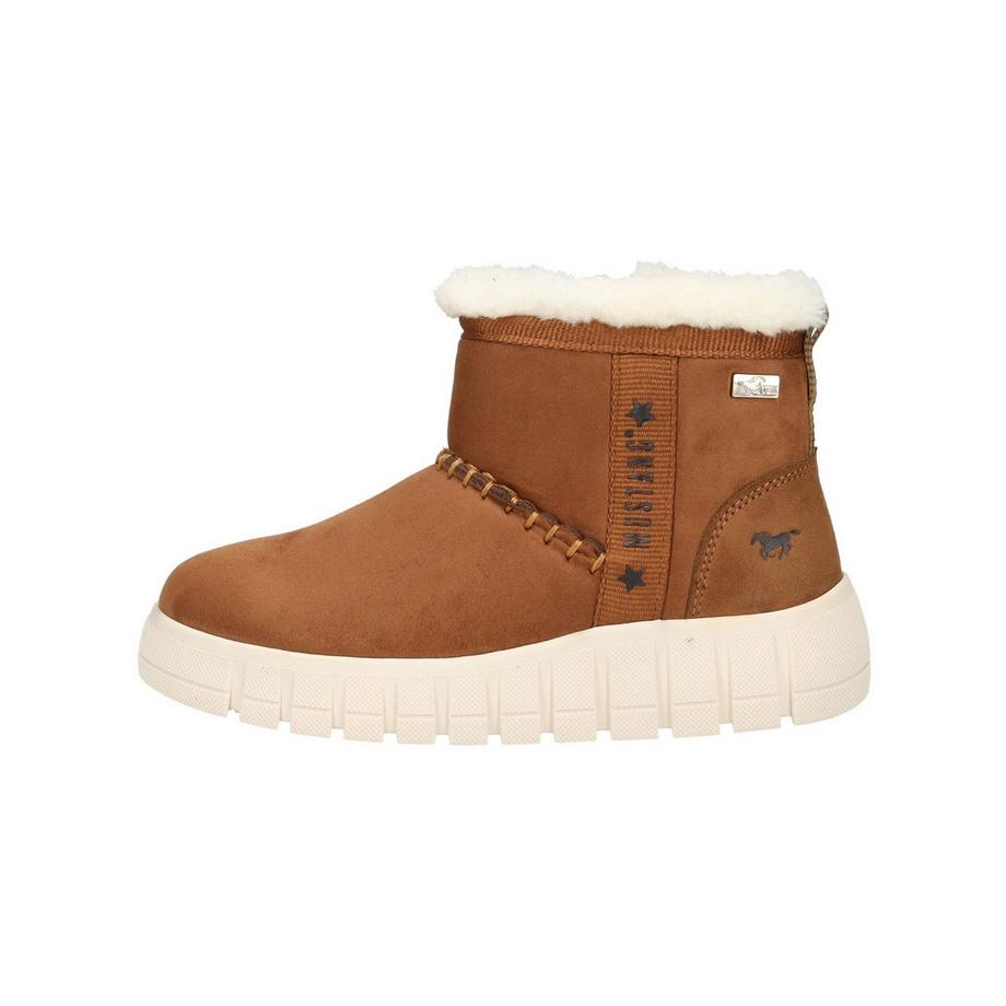 Mustang Bottines avec doublure en fausse fourrure  