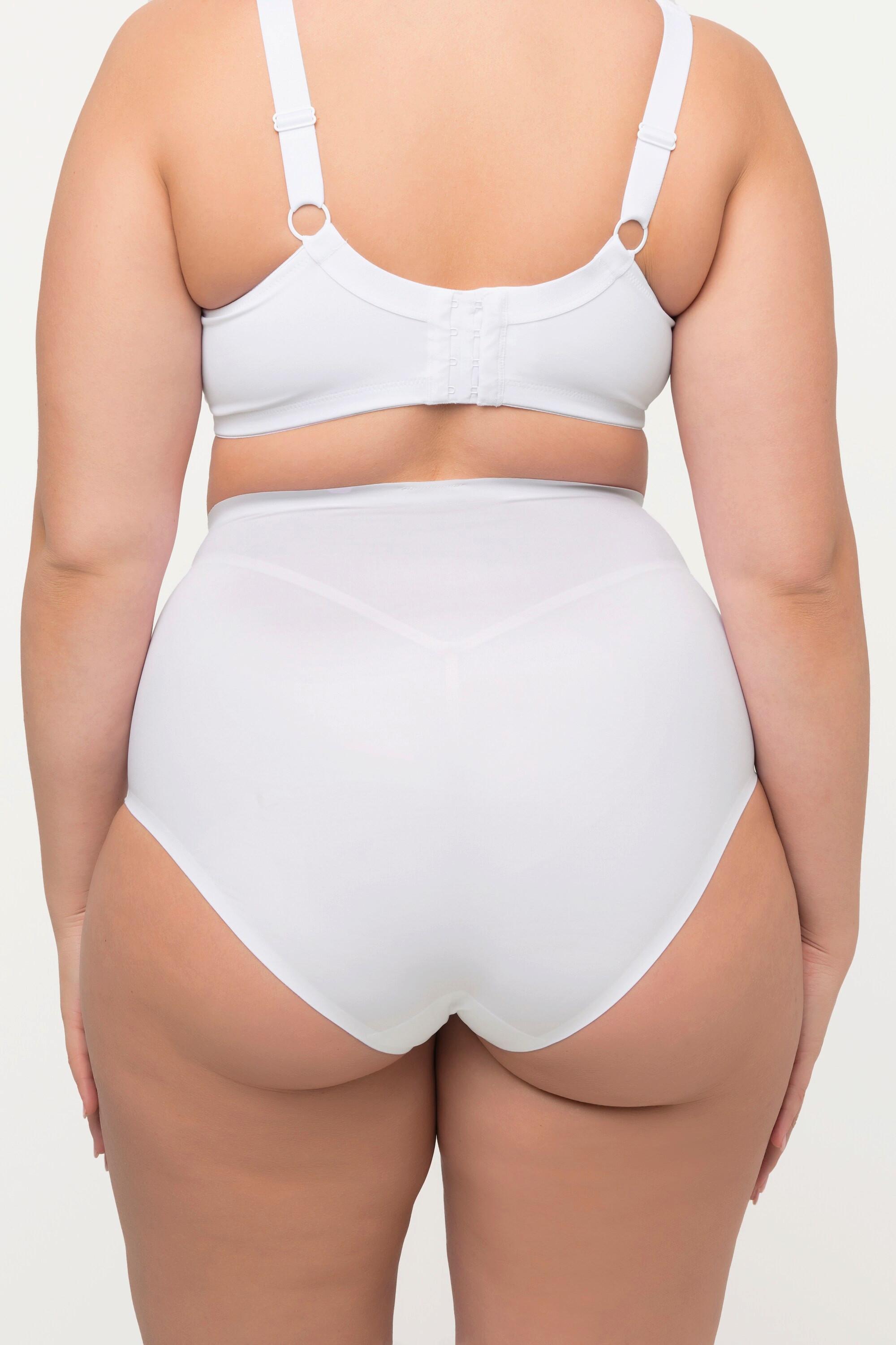 Ulla Popken  Culotte gainante Shapewear. Taille haute, empiècement sculptant. 